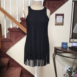 Black fringe dress🖤